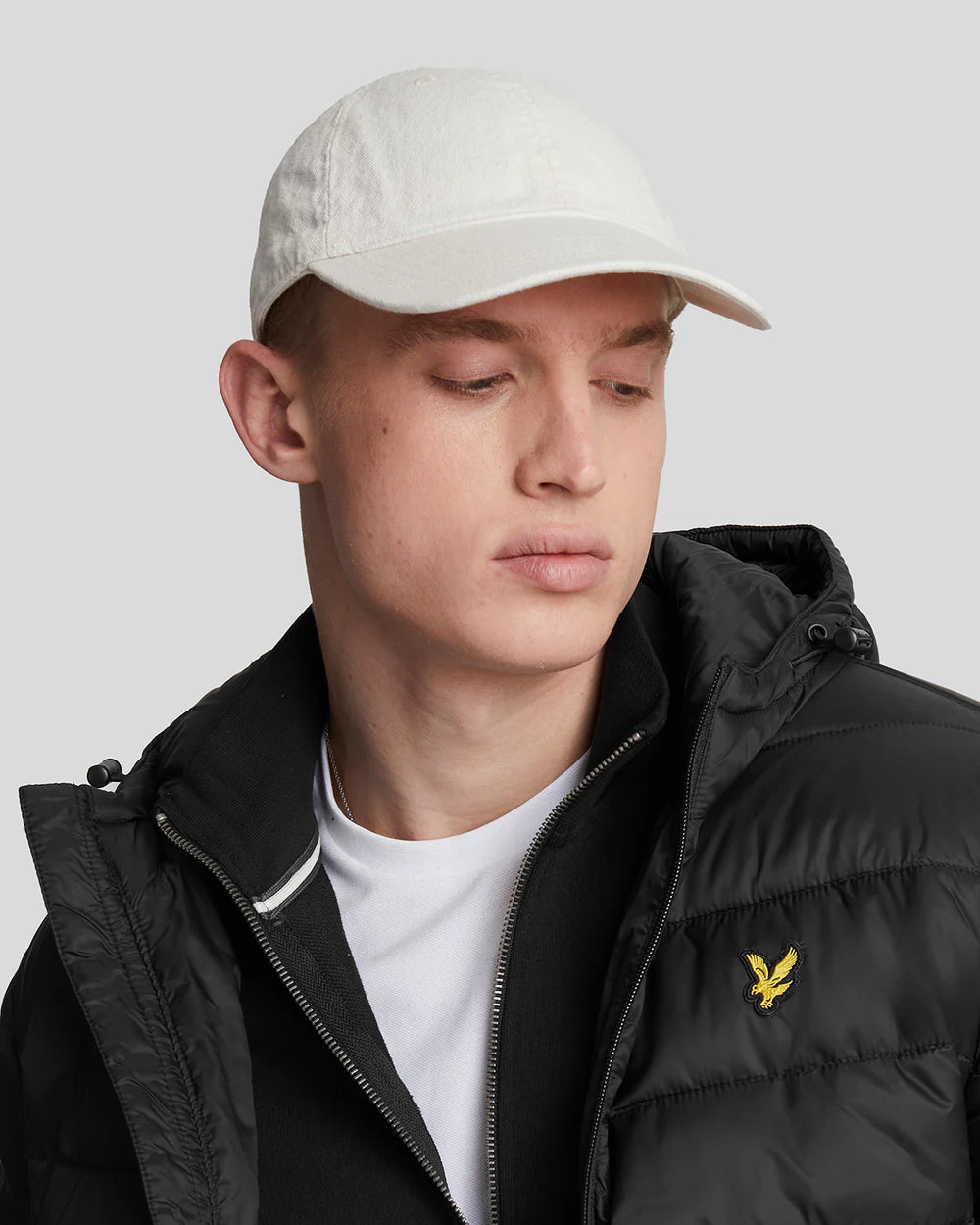 Lyle & Scott Wadded Jacket Jet Black
