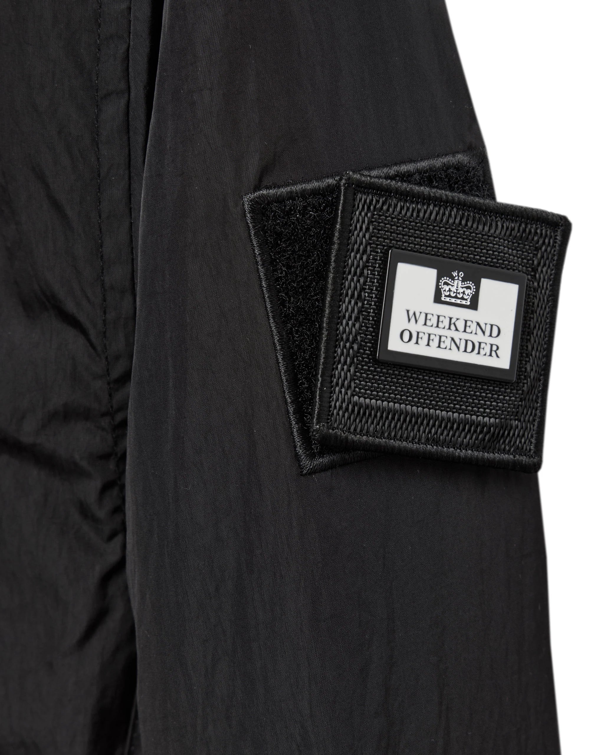 Weekend Offender Technician Face Mask Jacket in Black