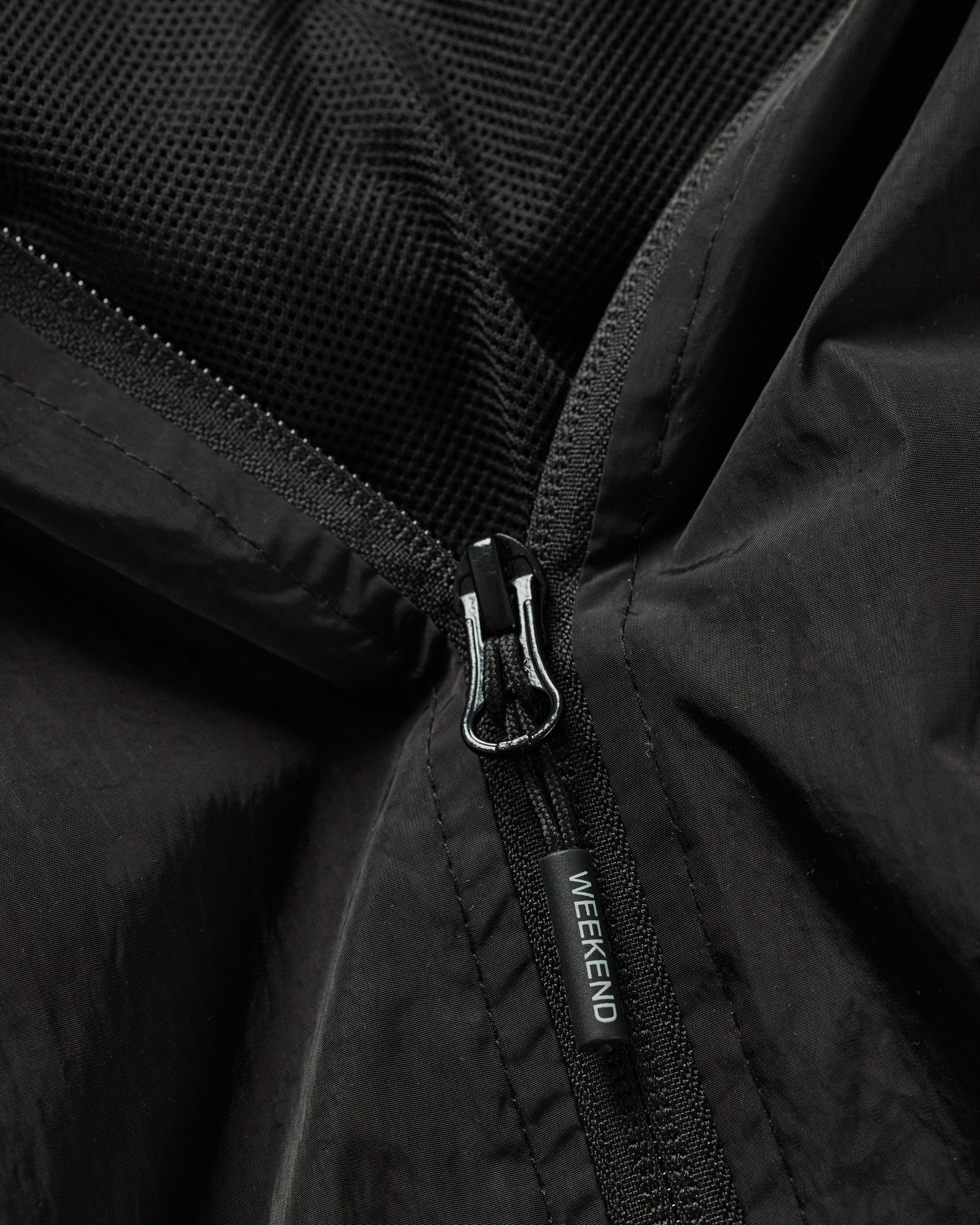 Weekend Offender Technician Face Mask Jacket in Black