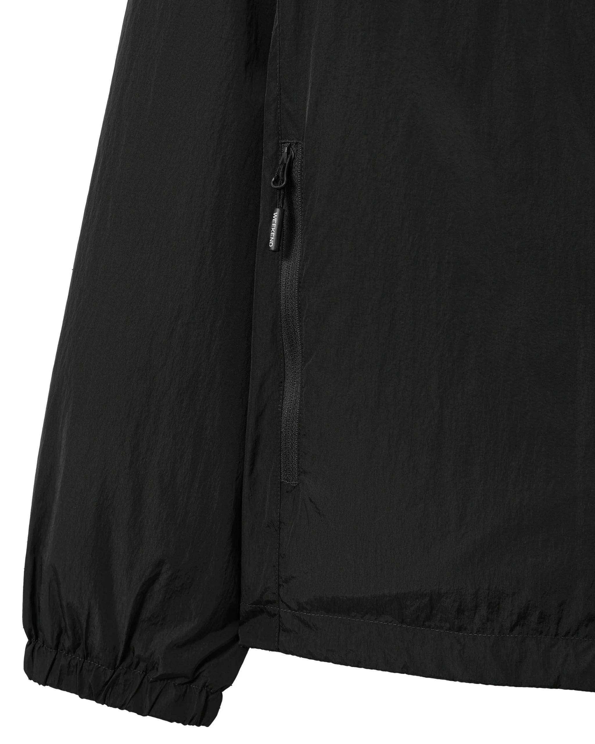 Weekend Offender Technician Face Mask Fleece Jacket Black