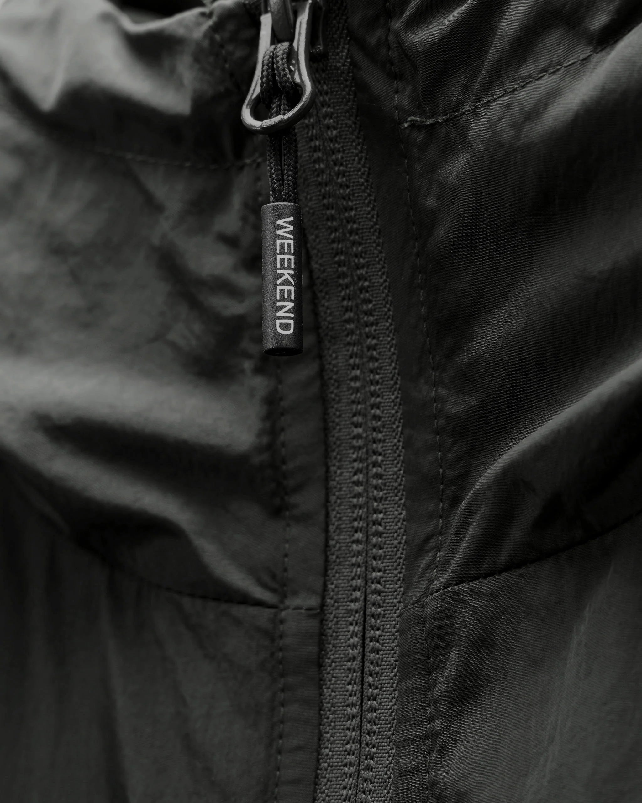 Weekend Offender Technician Face Mask Fleece Jacket Black