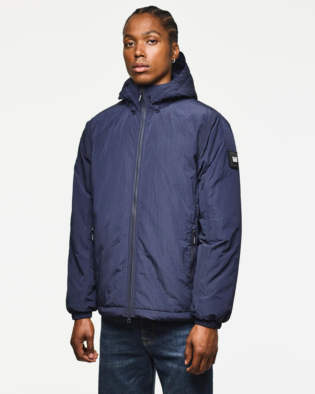Weekend Offender Vettel Thermo Padded Jacket Navy