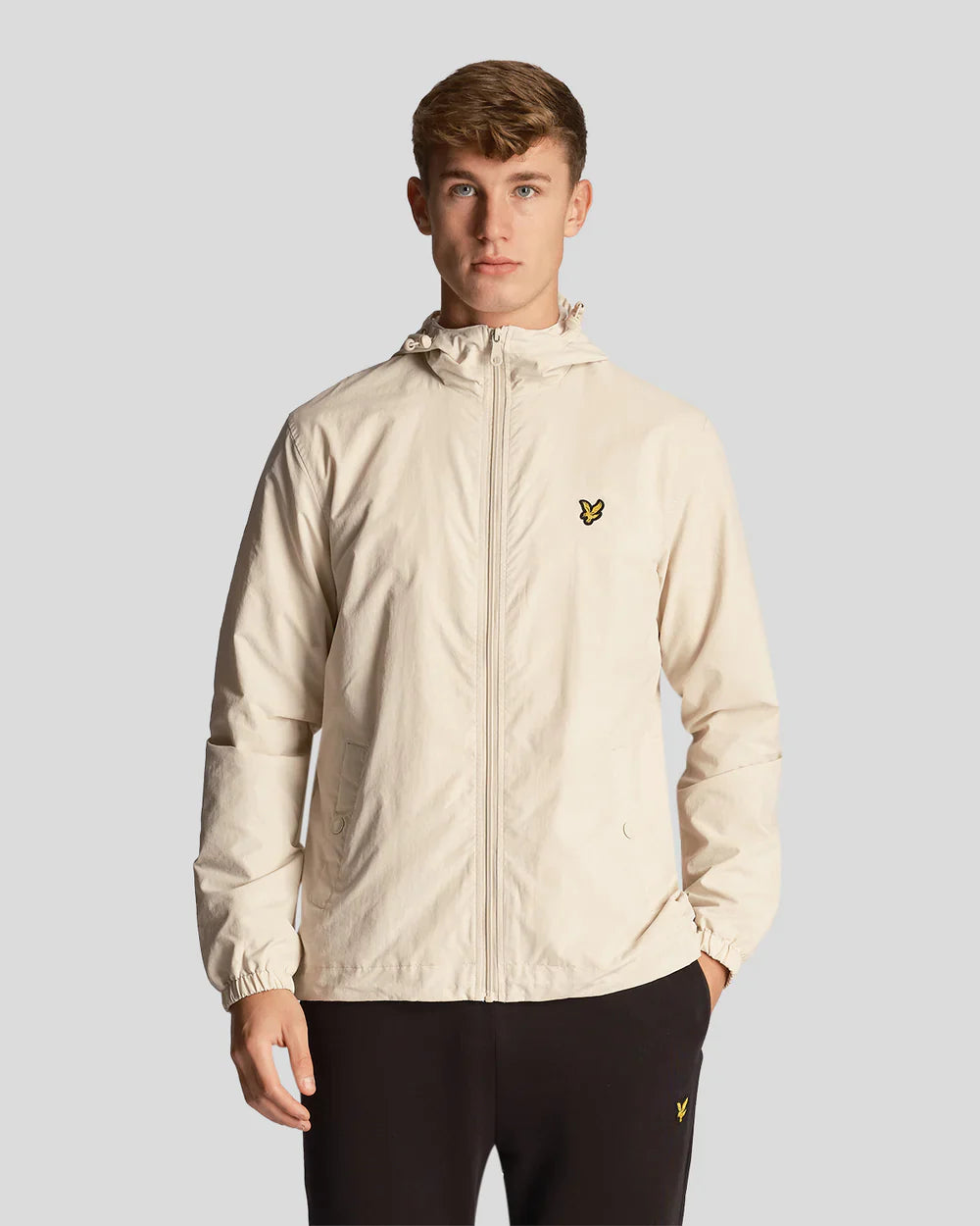 Lyle & Scott Zip Through Hooded Jacket Cove