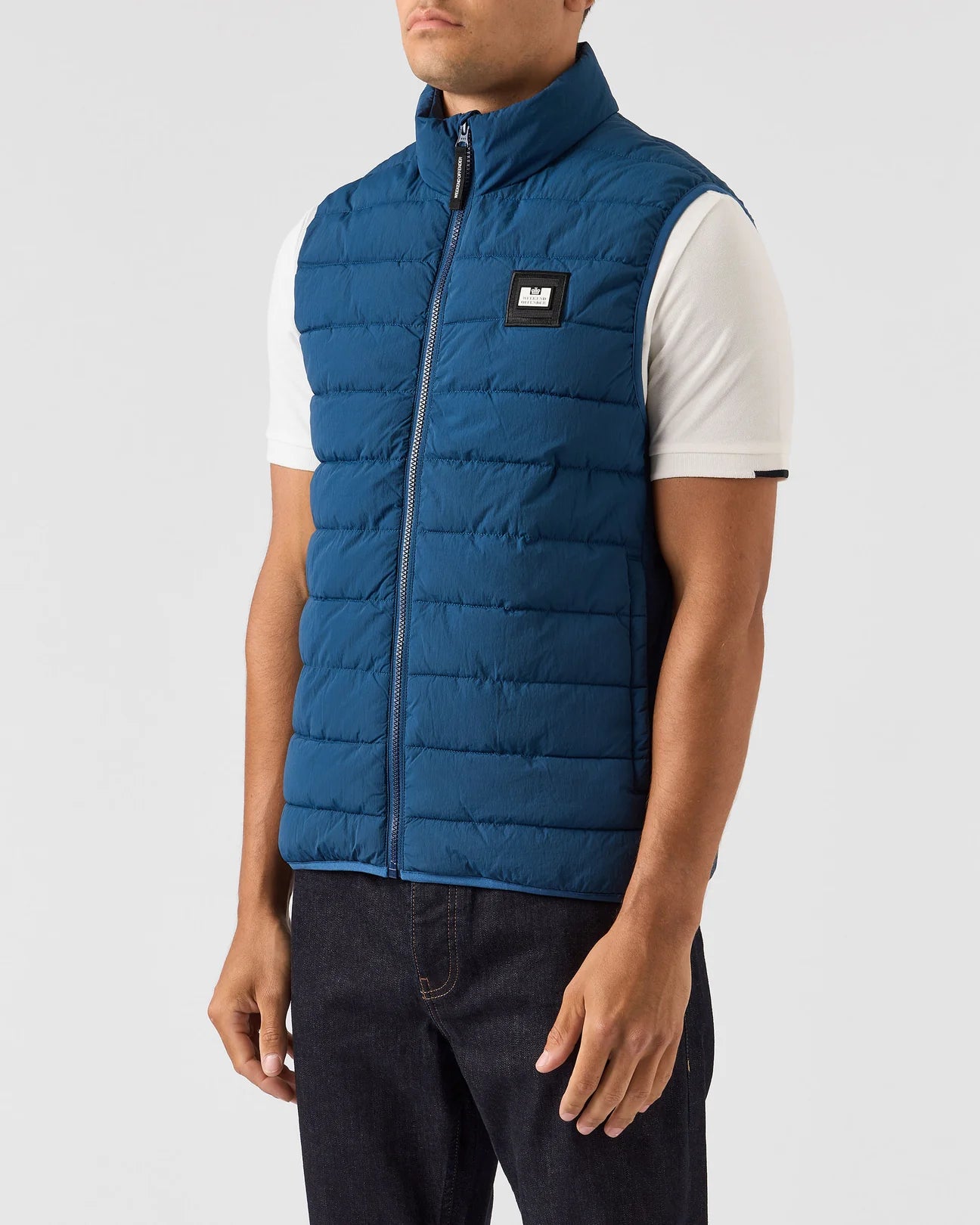 Weekend Offender Gacha Padded Gilet Juniper Blue