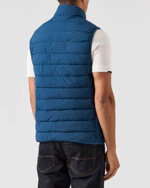 Weekend Offender Gacha Padded Gilet Juniper Blue