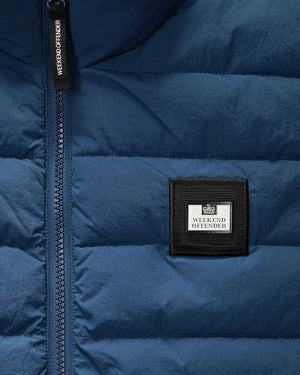 Weekend Offender Gacha Padded Gilet Juniper Blue