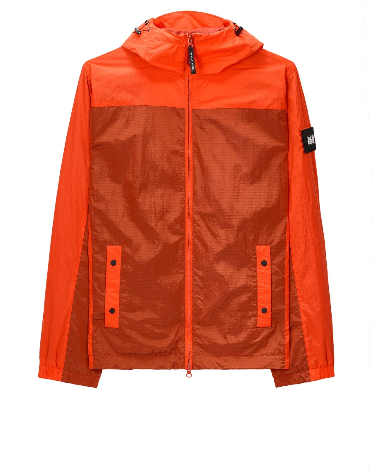 Weekend Offender Koze Windbreaker Jacket Orange Peel