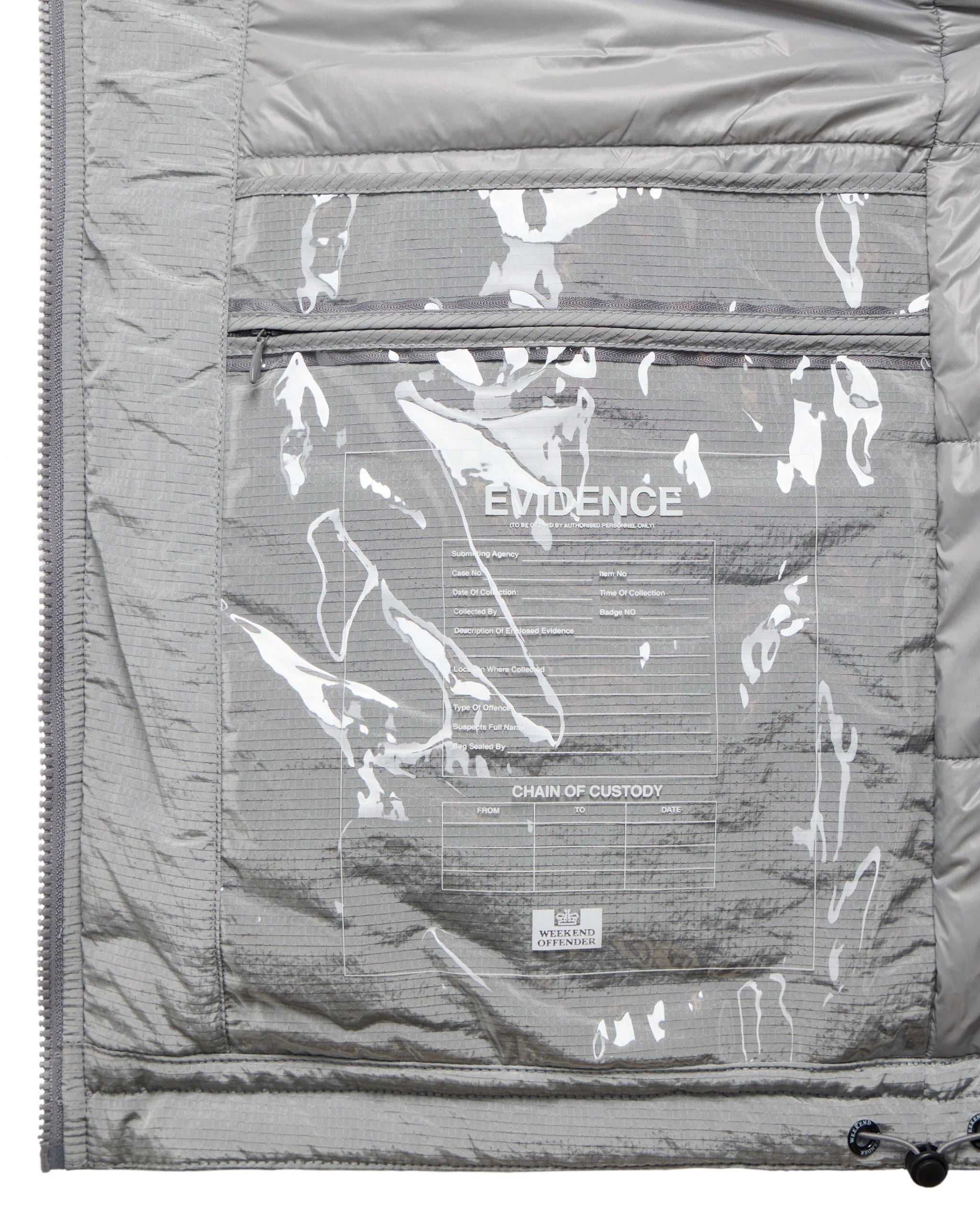 Weekend Offender Vettel Thermo Light Padded Jacket Strato Grey