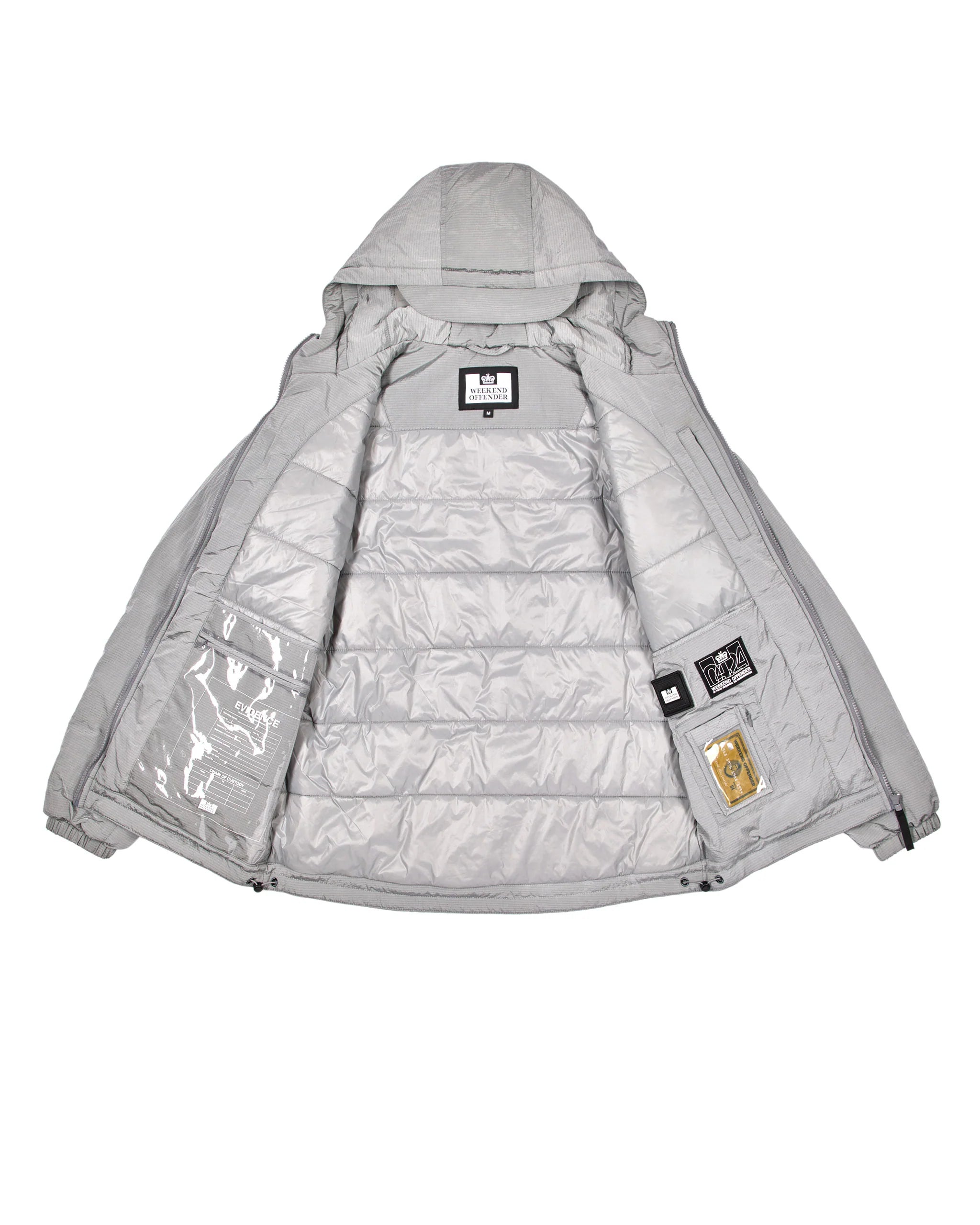 Weekend Offender Vettel Thermo Light Padded Jacket Strato Grey