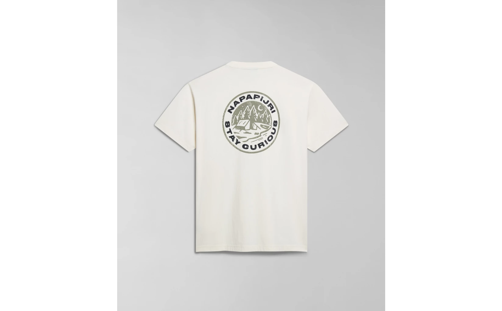 Napapijri Kotcho Short Sleeve T-Shirt White Whisper