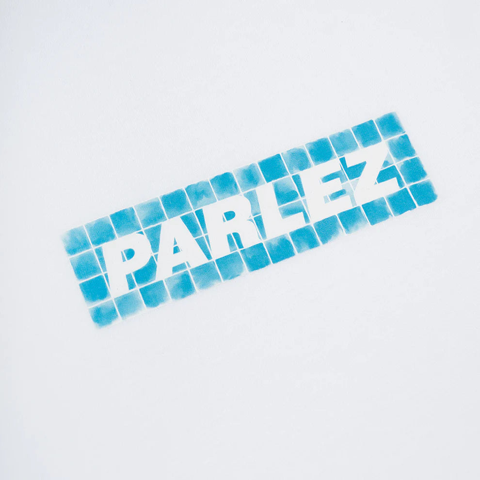 Parlez Laterem Block Logo T-Shirt White