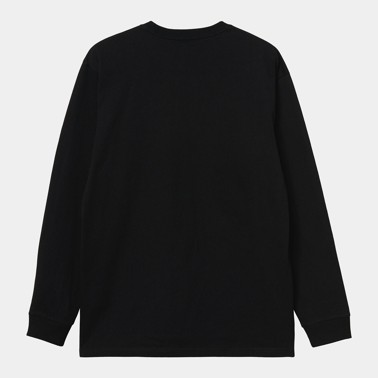 Carhartt WIP Long Sleeved Chase T-shirt in Black