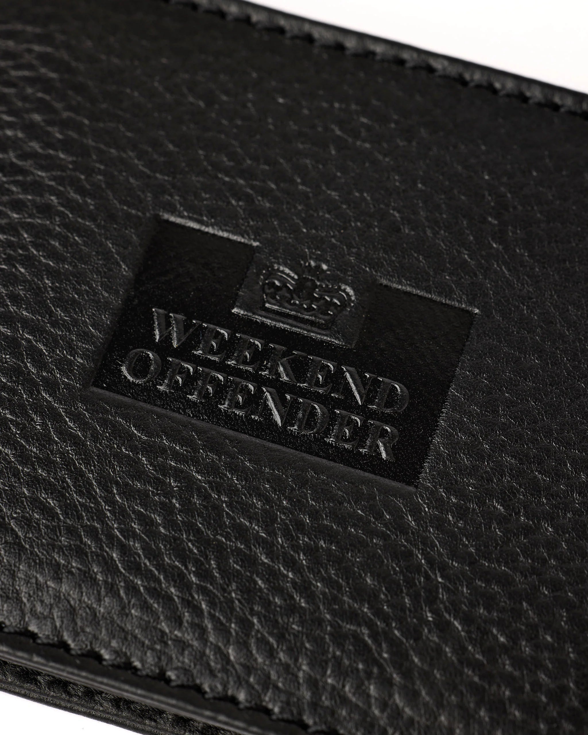 Weekend Offender Billfold Leather Wallet Black