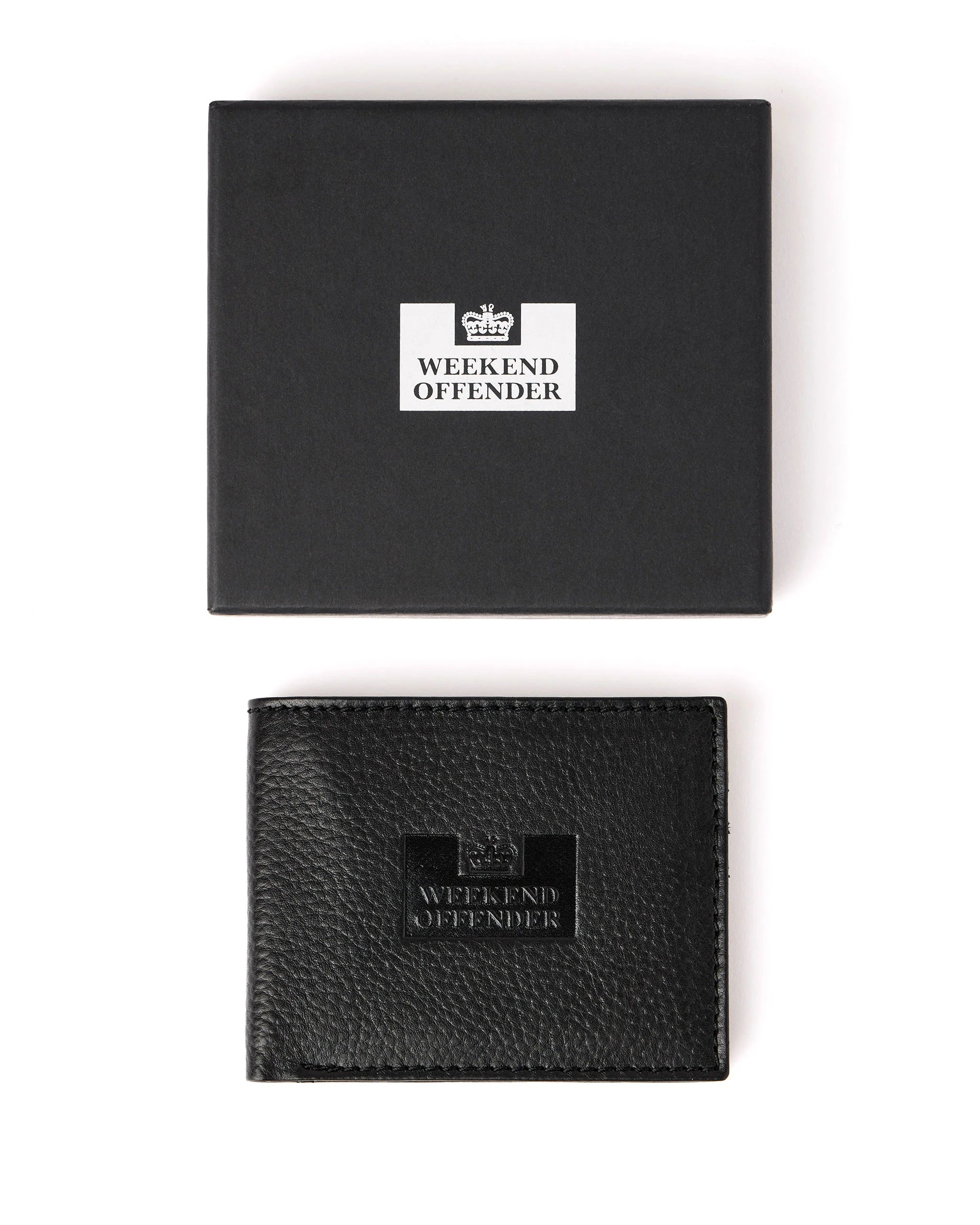 Weekend Offender Billfold Leather Wallet Black