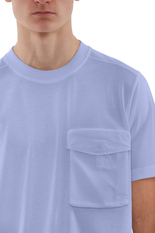 Ma.Strum Cargo Pocket Tee Lavender