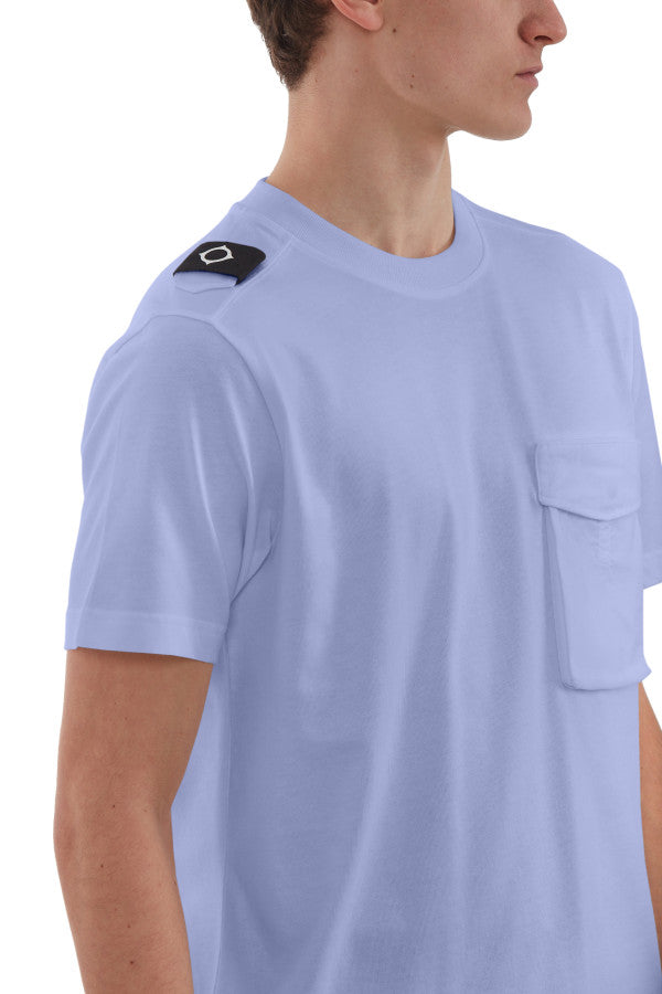 Ma.Strum Cargo Pocket Tee Lavender