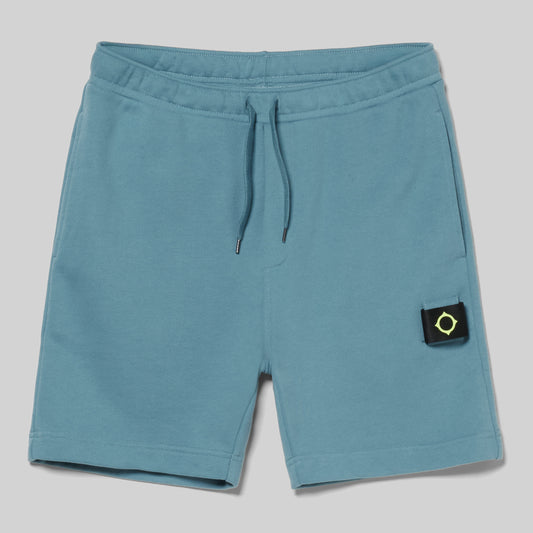 Ma.Strum Track Sweat Shorts Aegean Blue