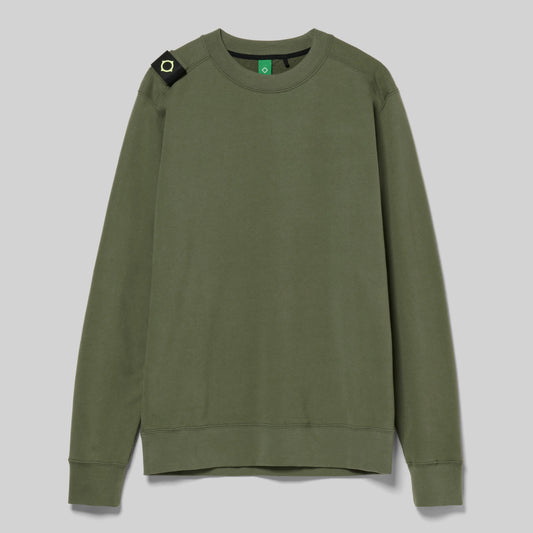Ma.Strum Crew Sweat Bronze Green