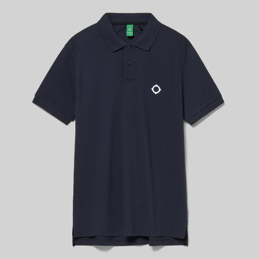 Ma.Strum Pique Polo Ink Navy