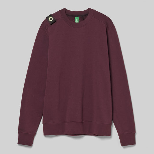 Ma.Strum Training Crew Sweat Wine
