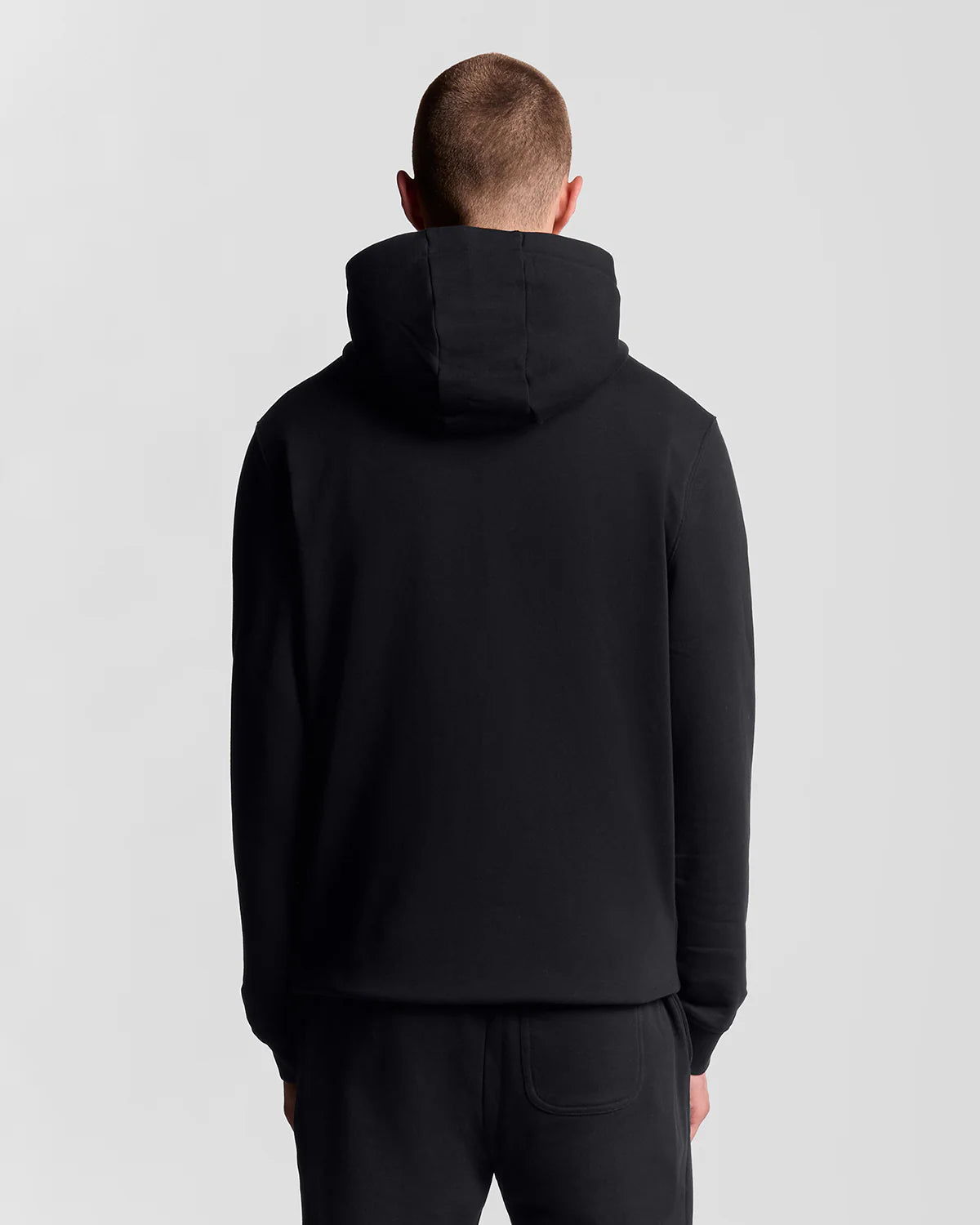Lyle & Scott Zip Through Hoodie Jet Black