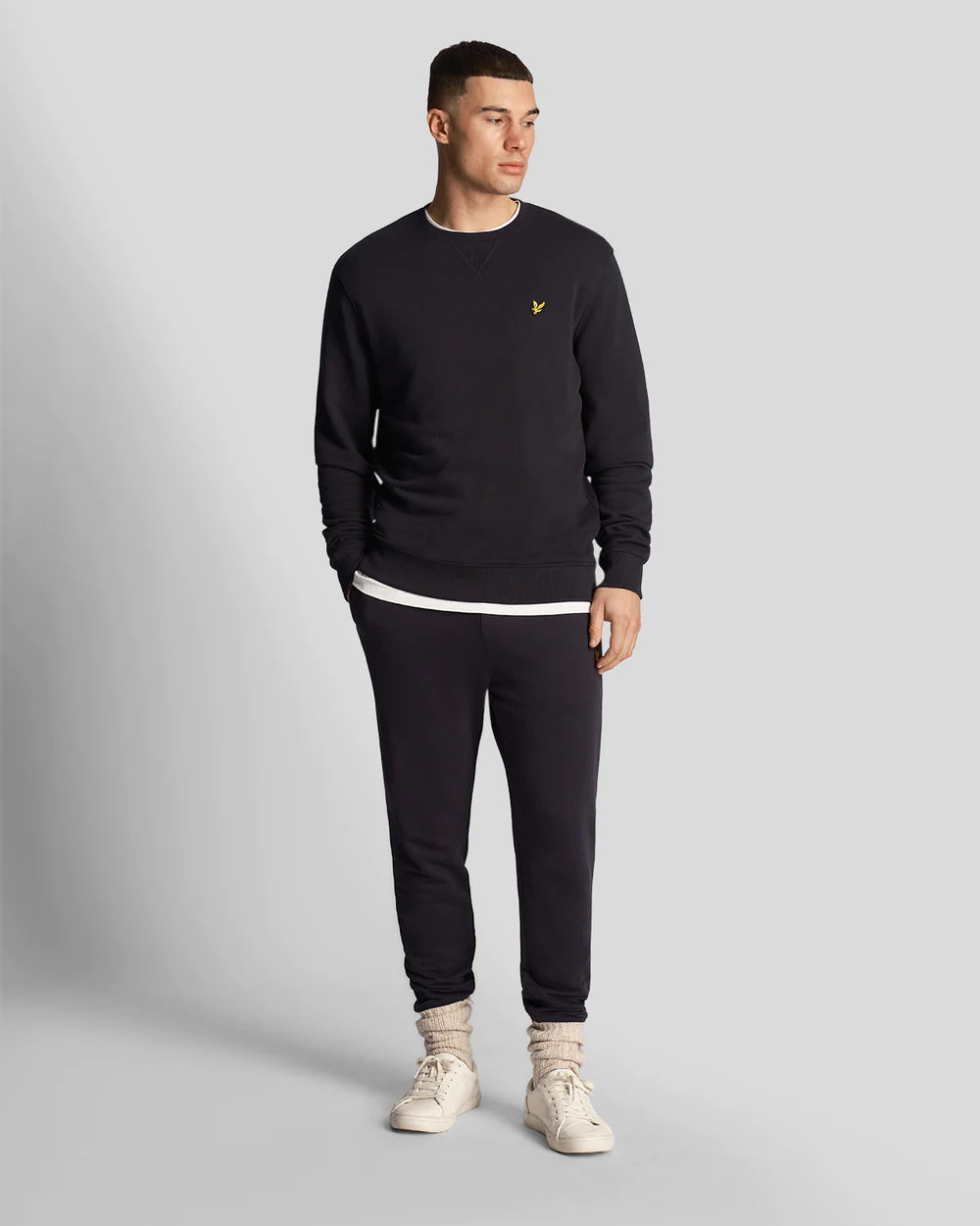 Lyle & Scott Crew Neck Sweatshirt Dark Navy