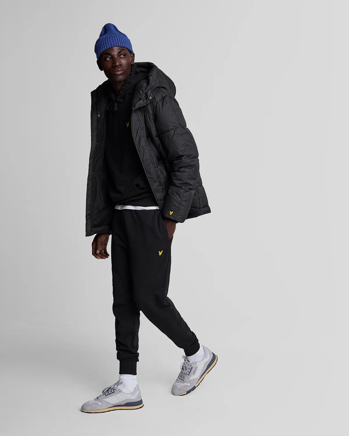 Lyle & Scott Slim Fit Sweatpant Jet Black