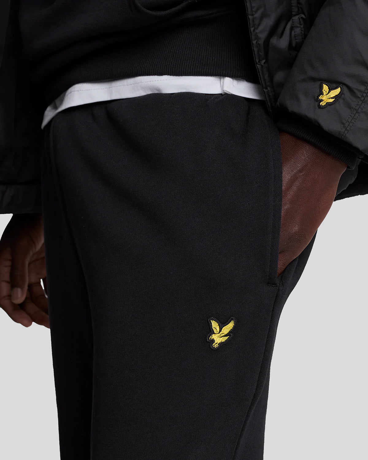 Lyle & Scott Slim Fit Sweatpant Jet Black