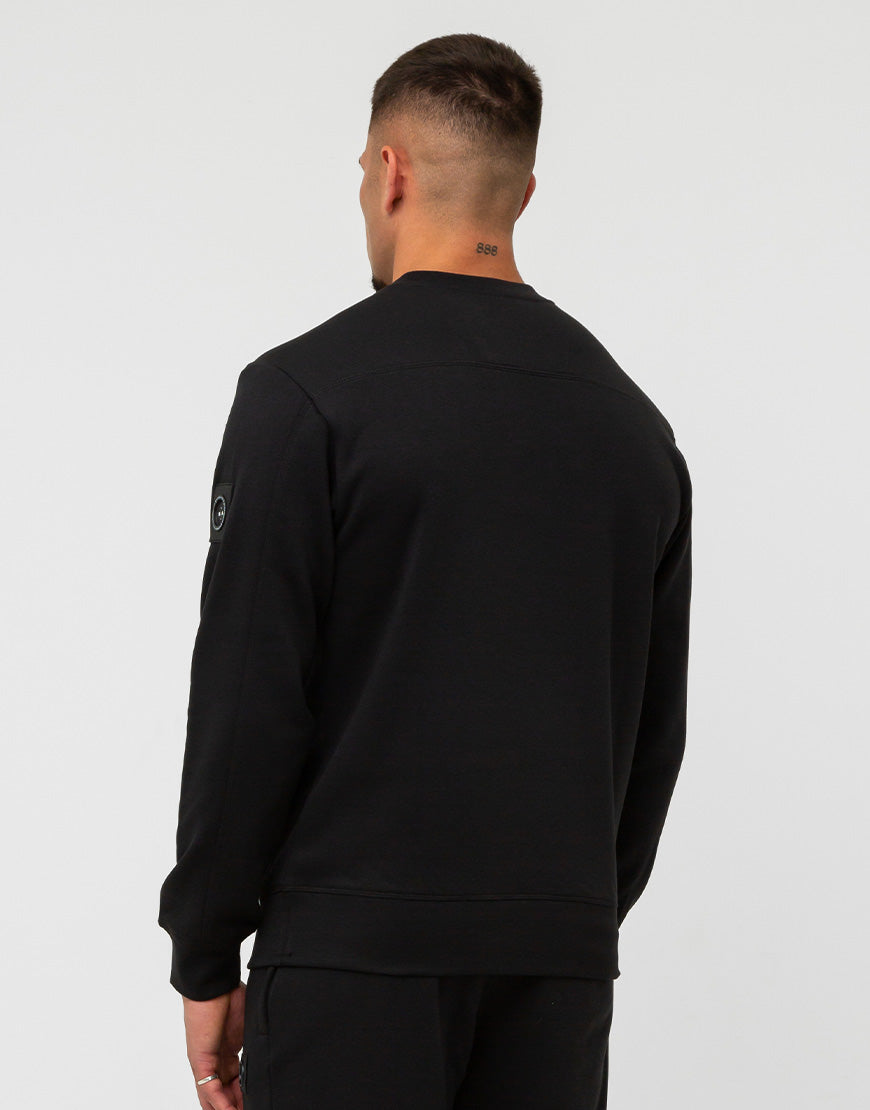 Marshall Artist Siren Box Crew Sweat in Black