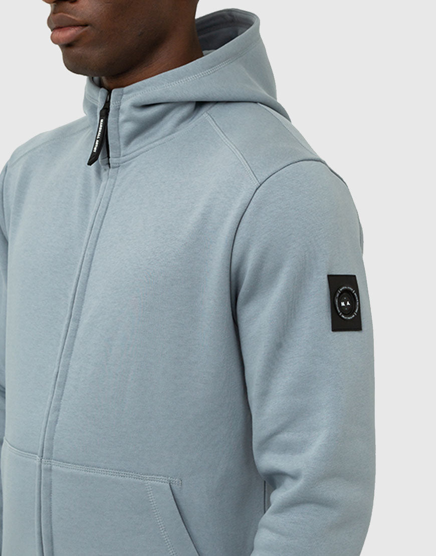 Marshall Artist Siren Full Zip Hoodie Nardo Grey