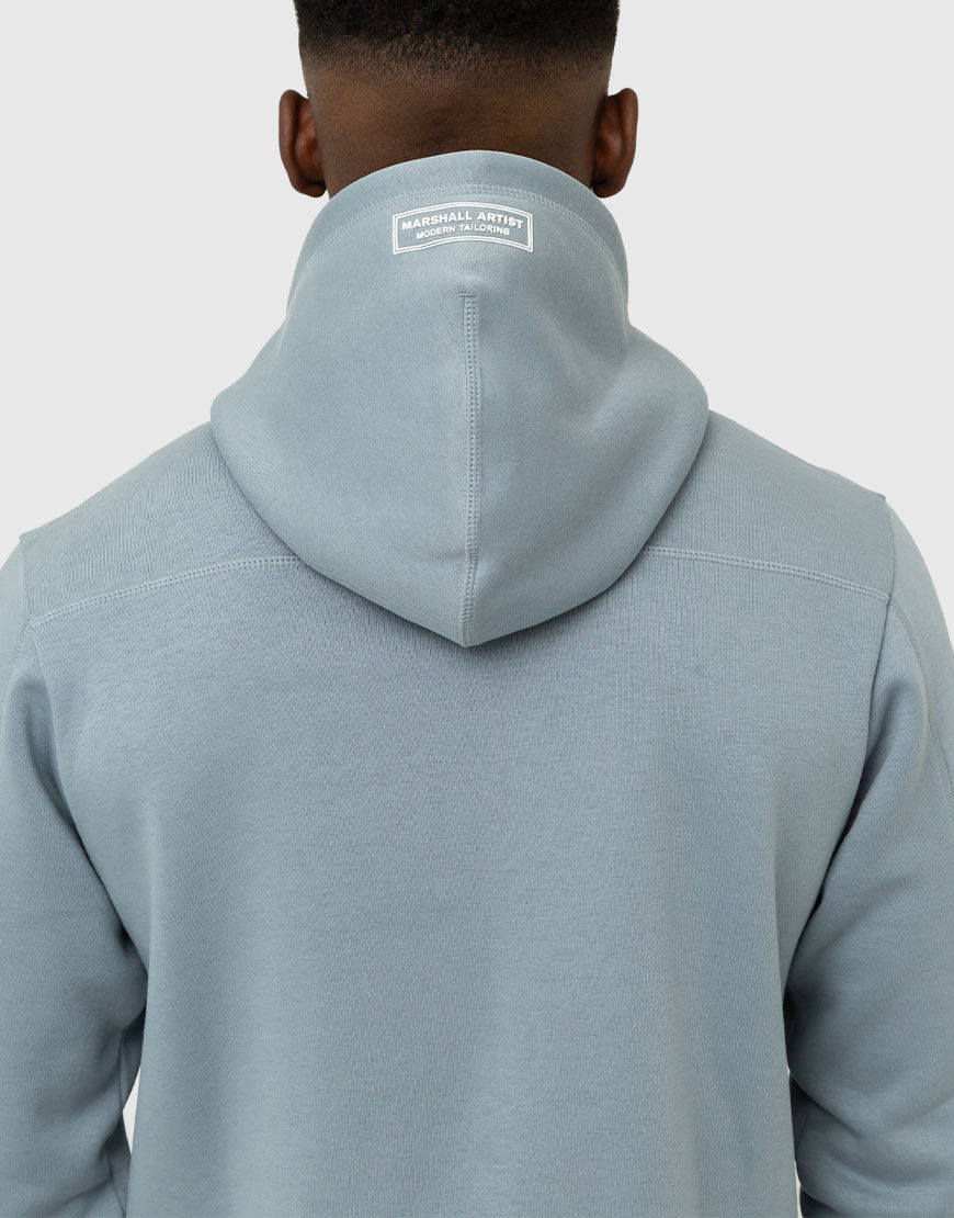 Marshall Artist Siren Full Zip Hoodie Nardo Grey
