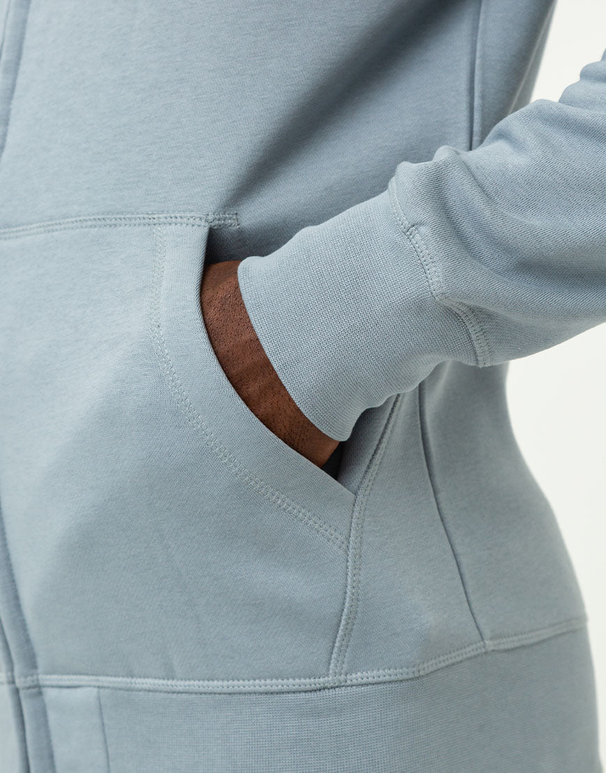 Marshall Artist Siren Full Zip Hoodie Nardo Grey