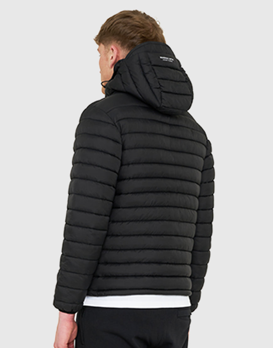 Marshall Artist Cascade Bubble Puffer Jacket Black