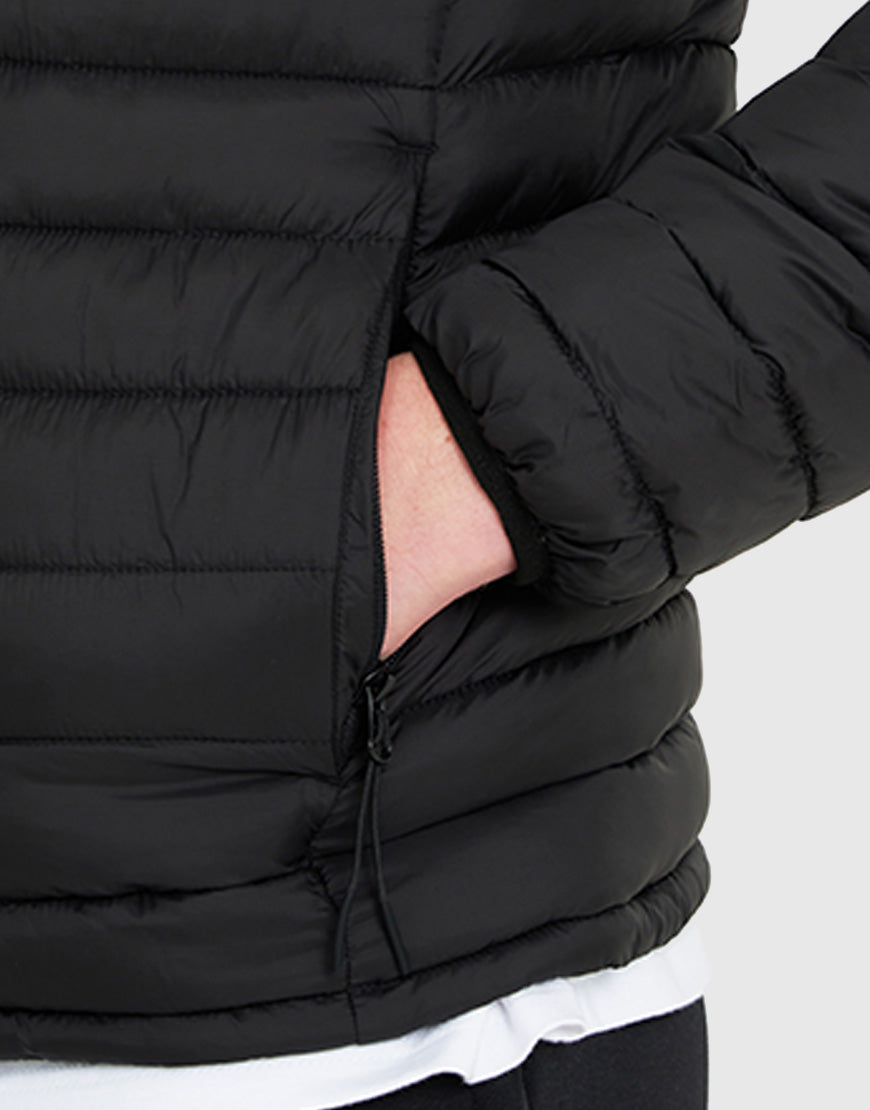 Marshall Artist Cascade Bubble Puffer Jacket Black