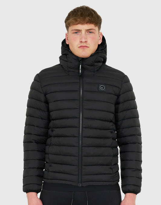 Marshall Artist Cascade Bubble Puffer Jacket Black