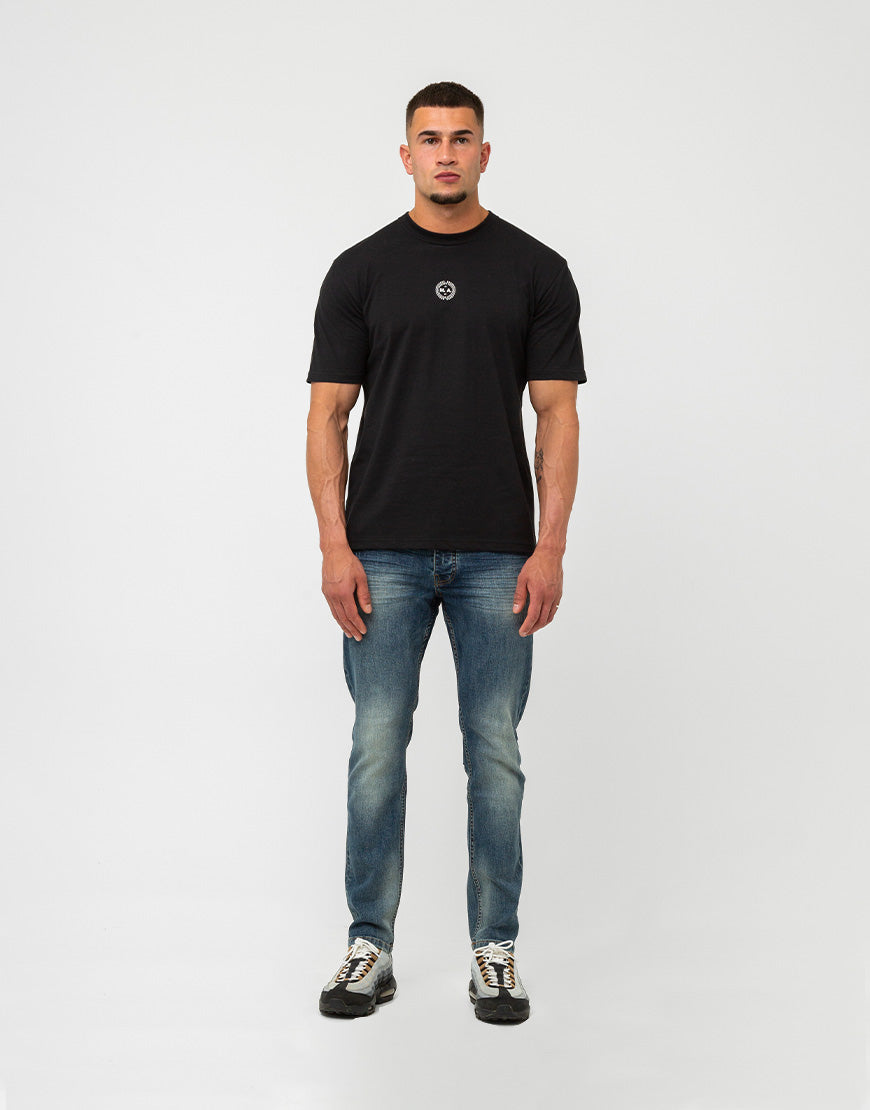 Marshall Artist Wireframe Back Graphic T-Shirt Black