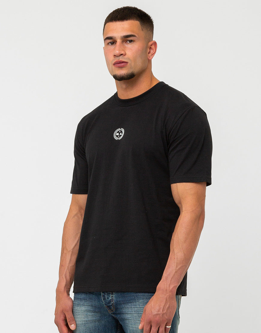 Marshall Artist Wireframe Back Graphic T-Shirt Black