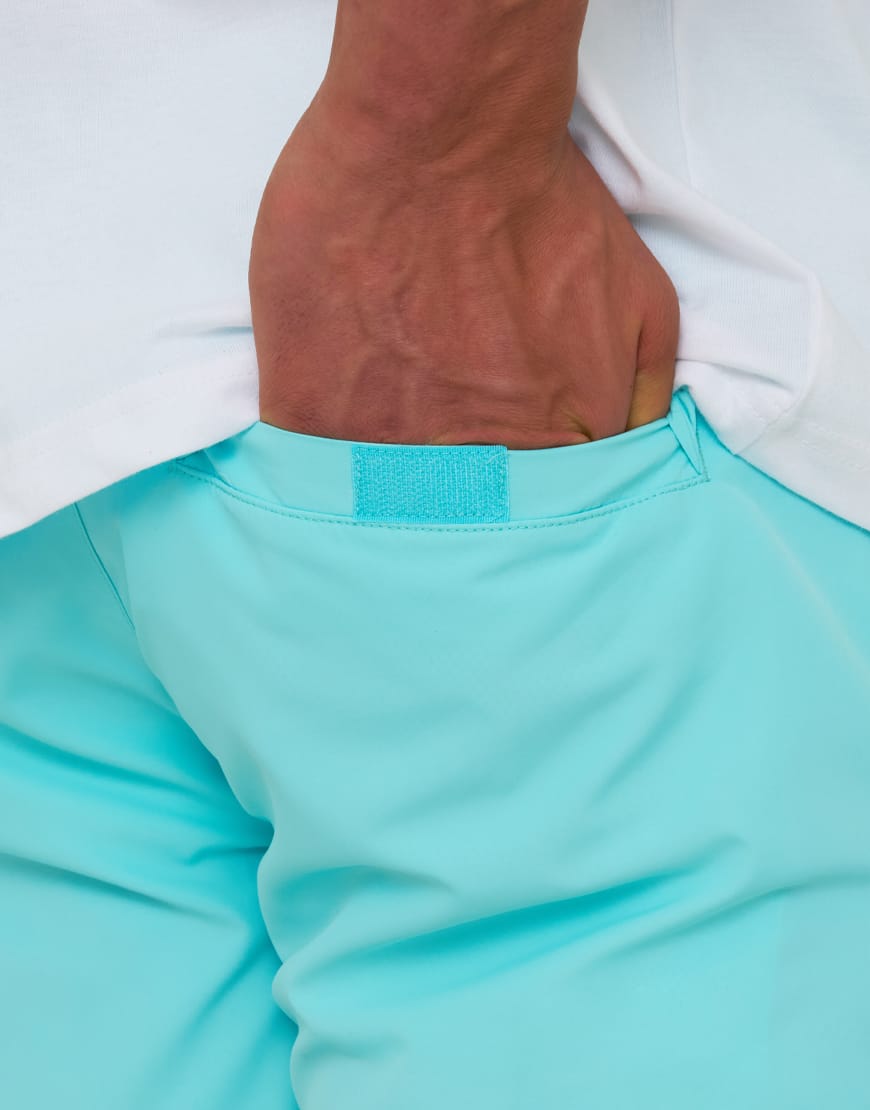 Marshall Artist Foundation Swim Shorts Aqua Blue