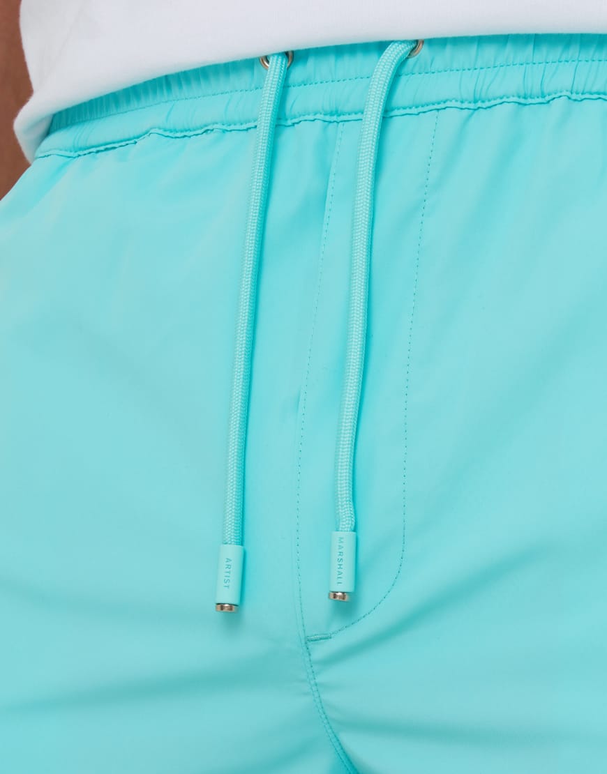 Marshall Artist Foundation Swim Shorts Aqua Blue