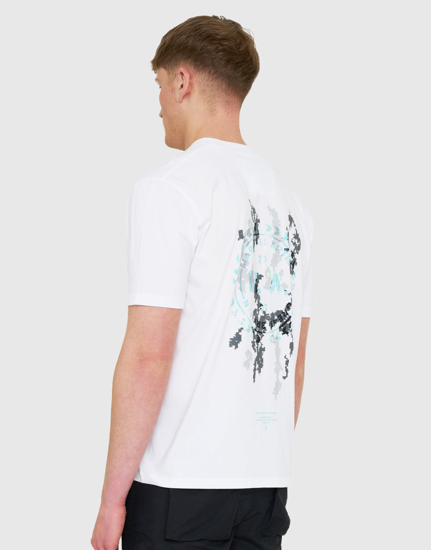 Marshall Artist Camo Erosion T-Shirt White