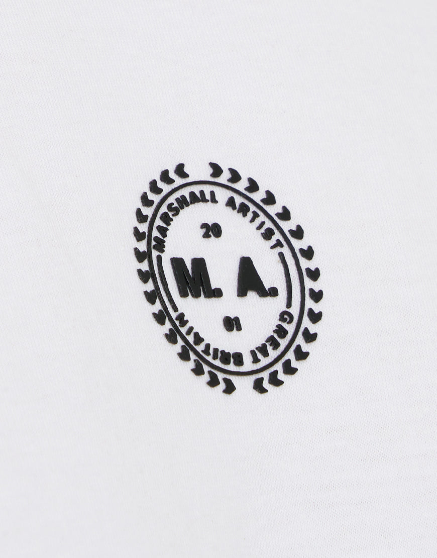 Marshall Artist Camo Erosion T-Shirt White