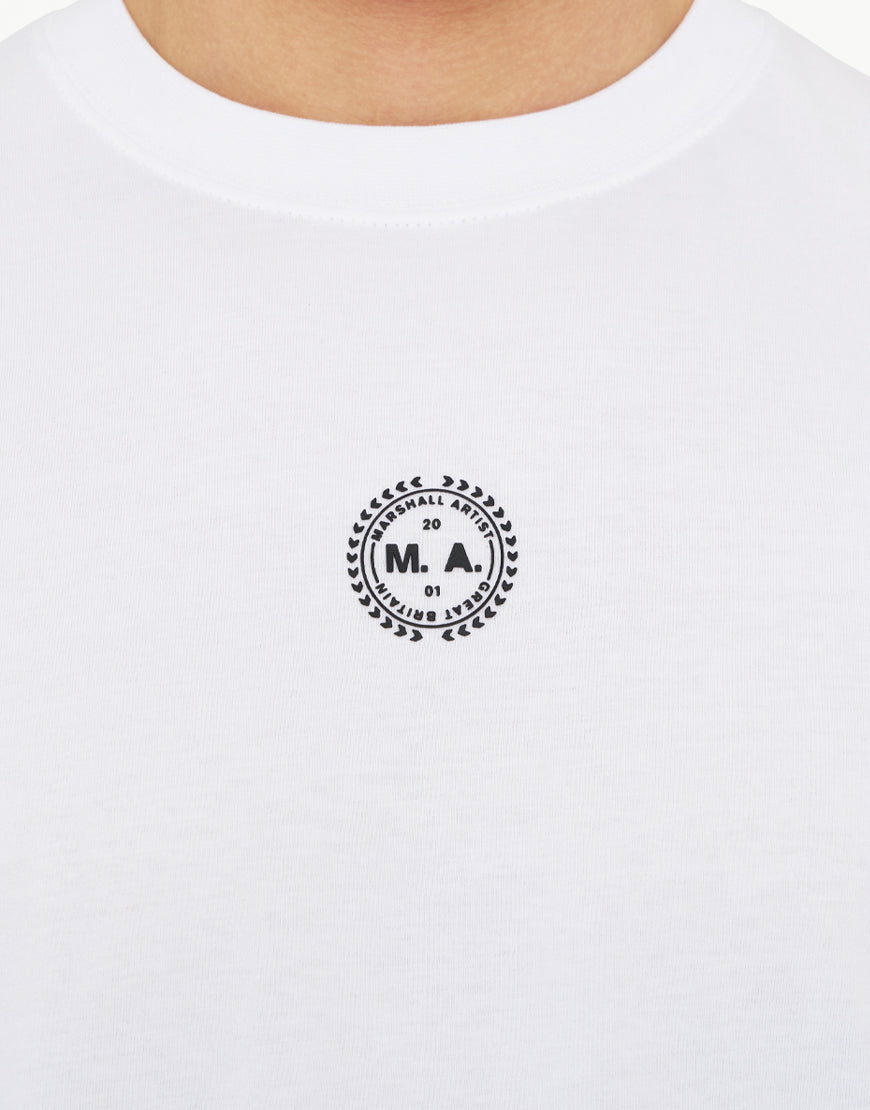 Marshall Artist Camo Erosion T-Shirt White
