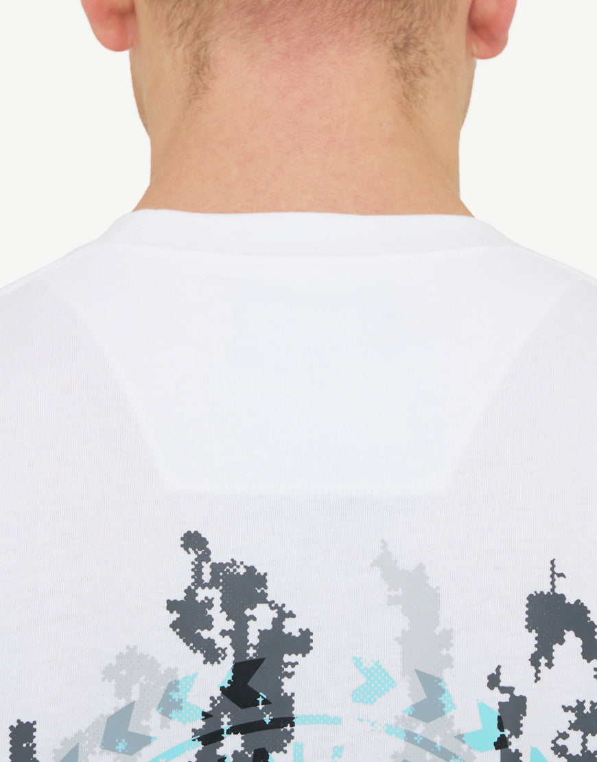 Marshall Artist Camo Erosion T-Shirt White