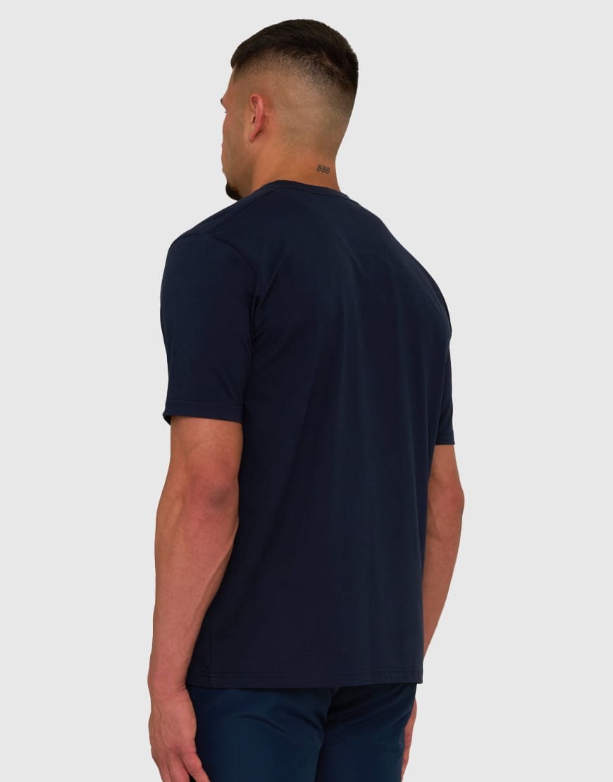 Marshall Artist Coastal Erosion T-Shirt Navy