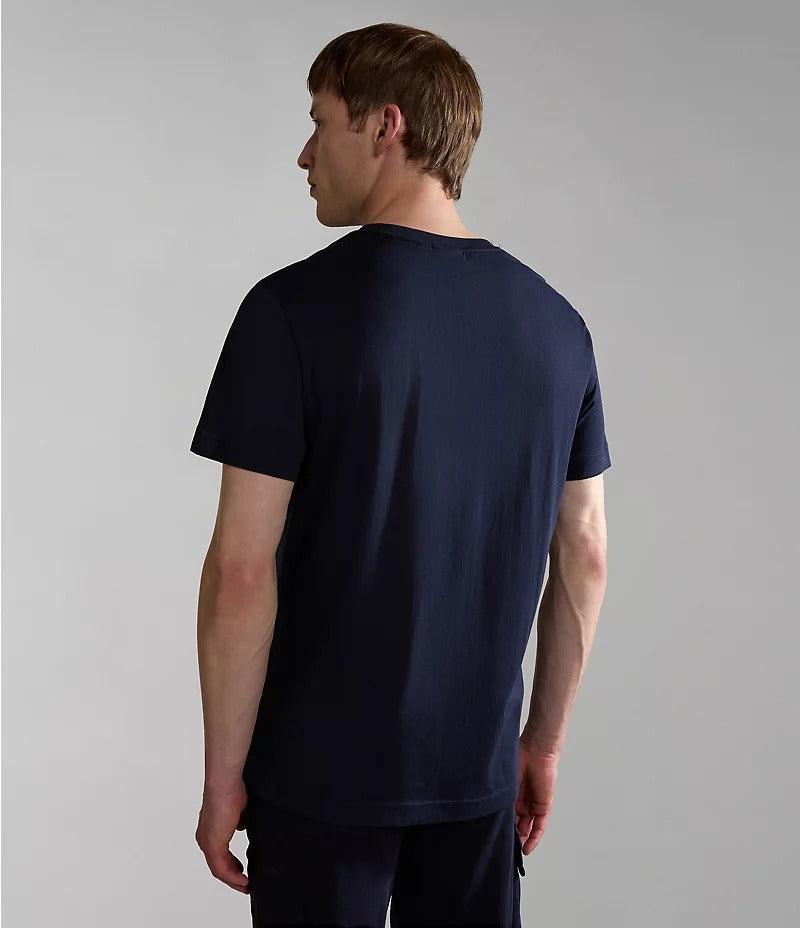 Napapijri S-AYAS T-Shirt in Blue Marine