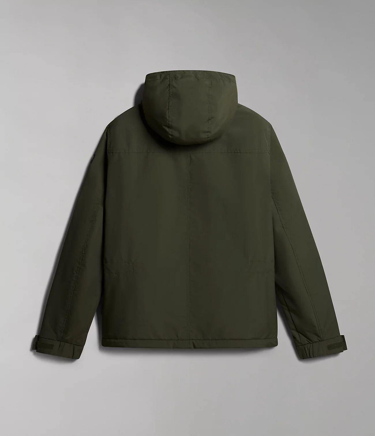Napapijri Shelter Hooded Zip Jacket in Green Depths