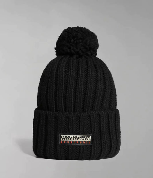 Napapijri Fea 2 Bobble Hat in Black