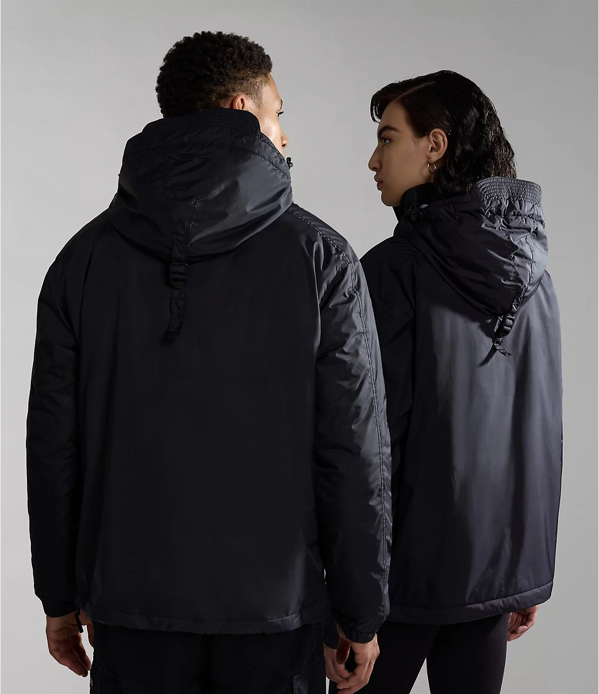 Northfarer Winter Anorak Jacket in Black