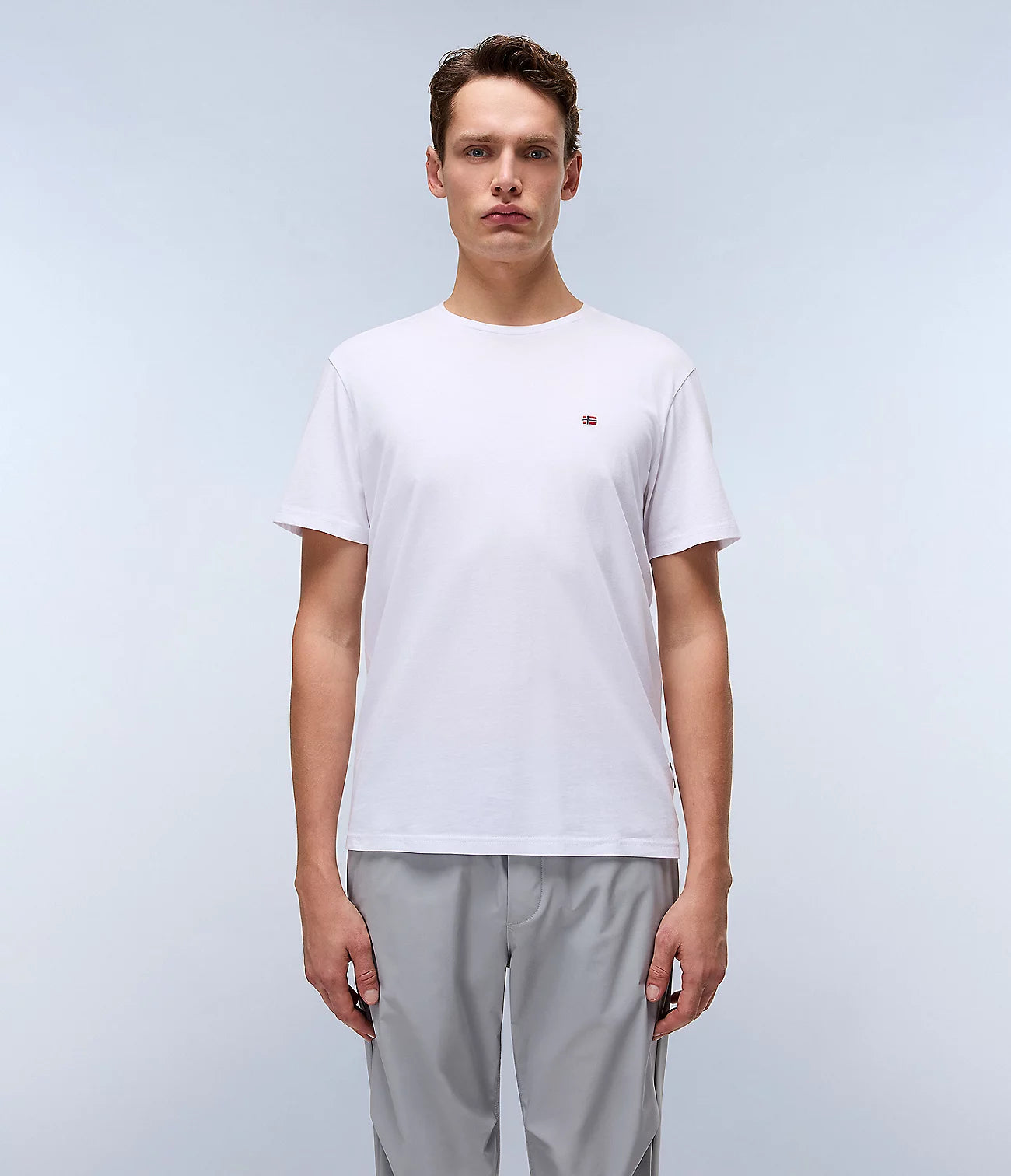Napapijri Salis Short Sleeve T-Shirt White