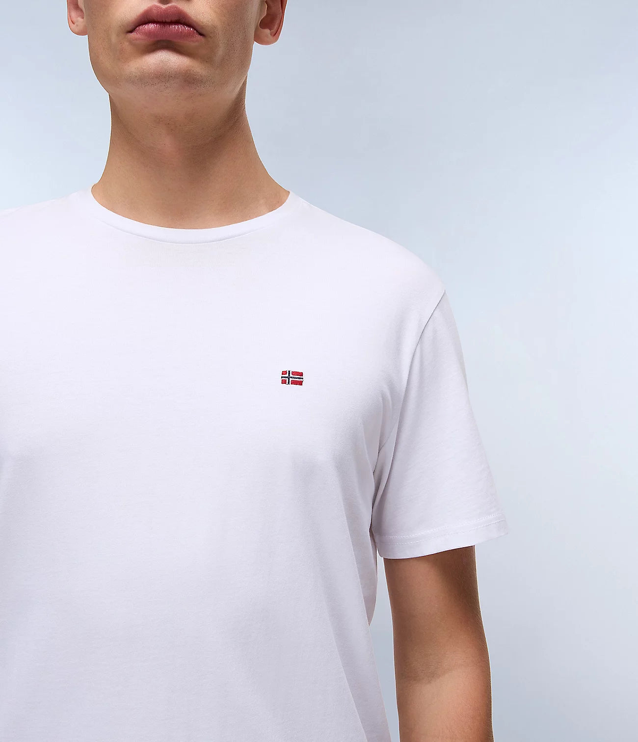 Napapijri Salis Short Sleeve T-Shirt White